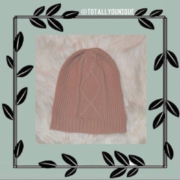 TJD Blush Pink Beanie - Picture 2 of 3